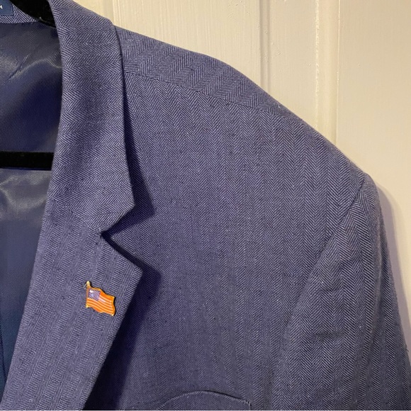 Stafford Tailored Culture Blazer Sportcoat - Picture 8 of 11